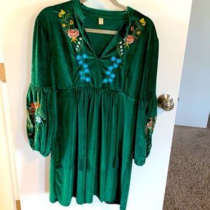 Crushed Velvet dress